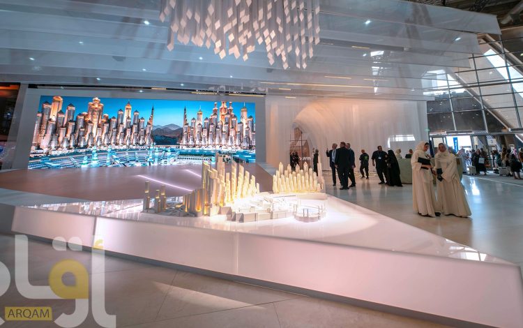 1. شركة رؤى الحرم المكي تستعرض مشروع _بوابة الملك سلمان_ خلال معرض سيتي سكيب العالمي (1)