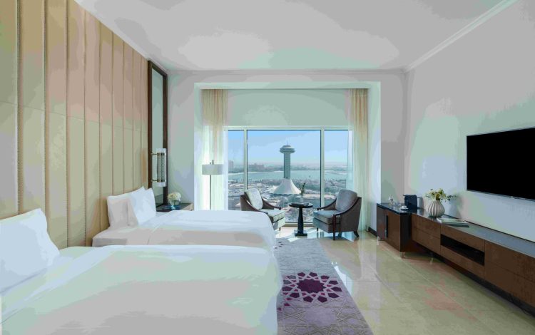 RMAD-UAE - Deluxe Room twin bed Corniche View