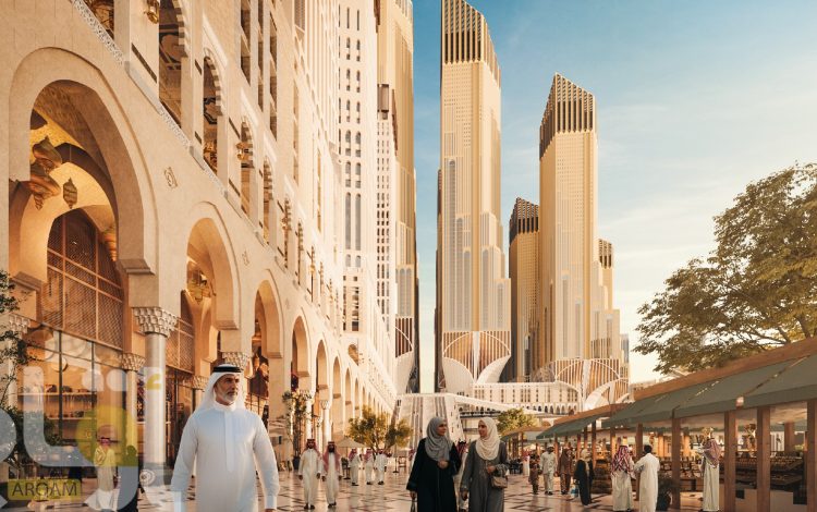 مشروع بوابة الملك سلمان الذي تطوّره شركة رؤى الحرم المكي (الصورة لأغراض توضيحية فقط)